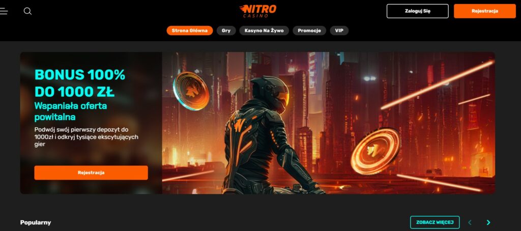 Recenzja Nitro Casino Online w Polsce 2024